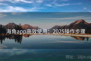 海角app高效使用：2025操作步骤