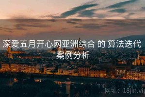 深爱五月开心网亚洲综合 的 算法迭代 案例分析