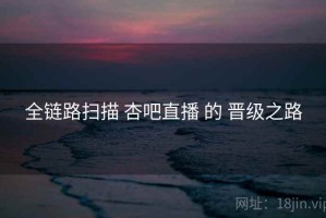 全链路扫描 杏吧直播 的 晋级之路