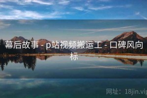 幕后故事 - p站视频搬运工 - 口碑风向标
