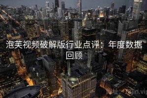 泡芙视频破解版行业点评：年度数据回顾