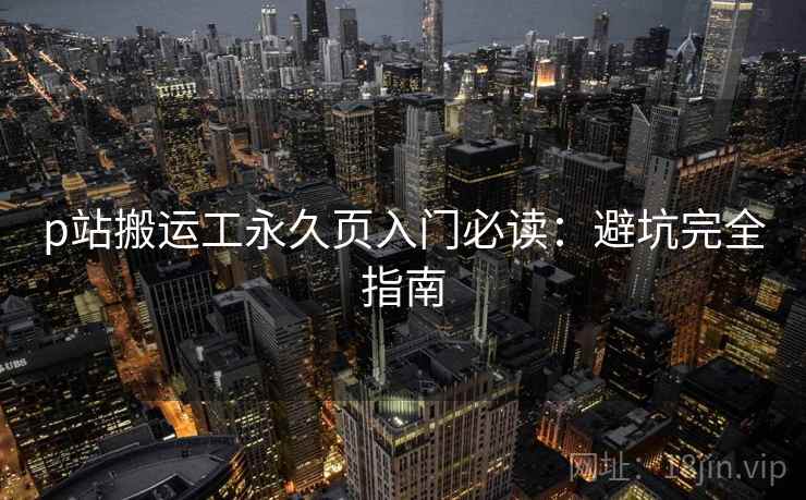 p站搬运工永久页入门必读：避坑完全指南
